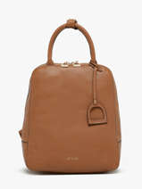 Backpack Tradition Leather Etrier Beige tradition ETRAB37S