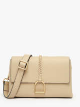 Shoulder Bag M Torsade Leather Etrier Beige torsade ETOS169M