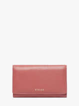 Medium Leather Tradition Wallet Etrier Pink tradition ETRA095M