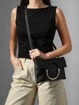 Crossbody Bag Tradition Leather Etrier Black tradition ETRA189M-vue-porte