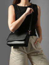 Shoulder Bag M Tradition Leather Etrier Black tradition ETRA207M-vue-porte