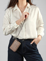 Coin Purse Altesse Leather Etrier Brown altesse EALT096M-vue-porte