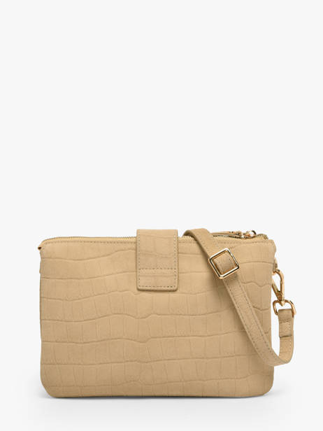 Shoulder Bag Equestre Croco Leather Etrier Beige equestre croco EECQ0143 other view 4