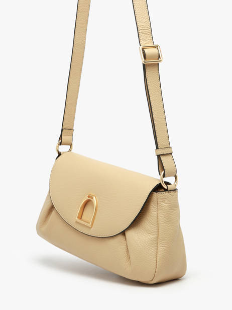 Shoulder Bag Shadow Leather Etrier Beige shadow ESHA163M other view 2
