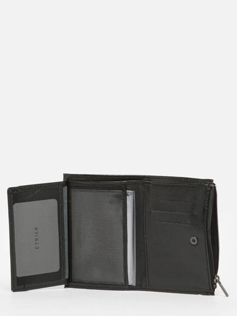 Portefeuille Leather Etincelle Irisée Etrier Black etincelle irisee EETI619 other view 2